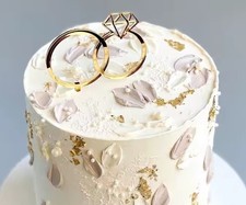 Gold /silver Acrylic Wedding