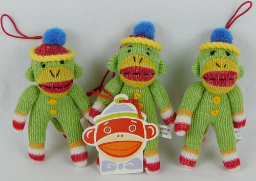 Lot knit sock monkey - ~,