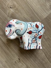 Hand Painted Ceramic Elephant