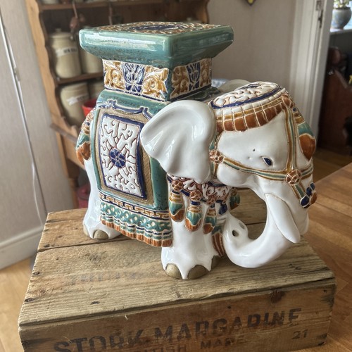 Vintage style large elephant - vintage,