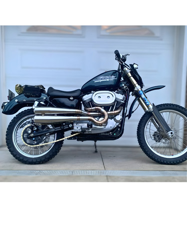 Harley sportster scrambler - harley,