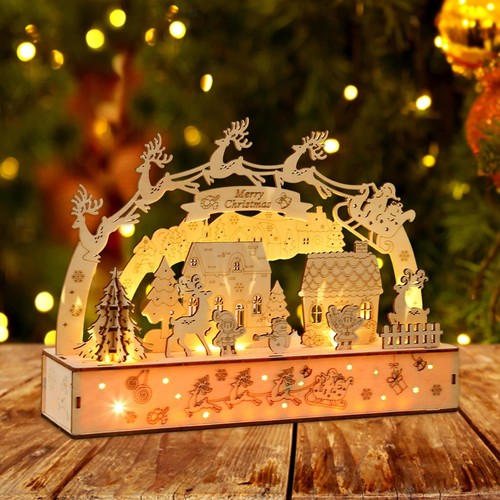 Wooden puzzle christmas - puzzle,