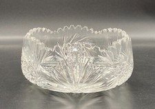 Fruit Bowl Antique Glass Star
