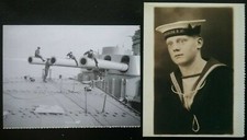 WW2 :  2 NAVY CARD 95mmx70mm