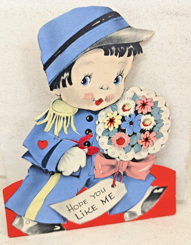 Vintage 1940 used - used, valentine