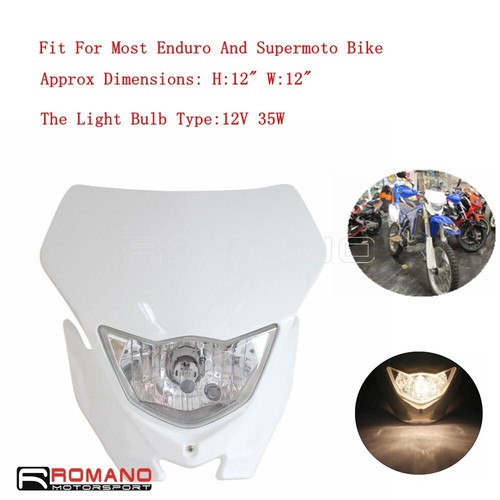 Motocross headlight lamp - headlight,