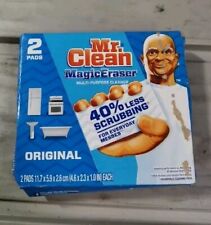 Mr. Clean MAGIC ERASER 2pk Multi Puropse Cleaning Sponges Kitchen Bathroom