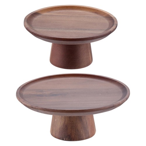 Wooden cake stand tall - stand,,