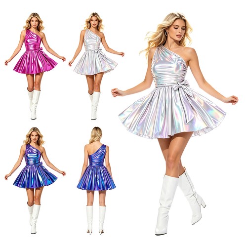 Women metallic dress - women,