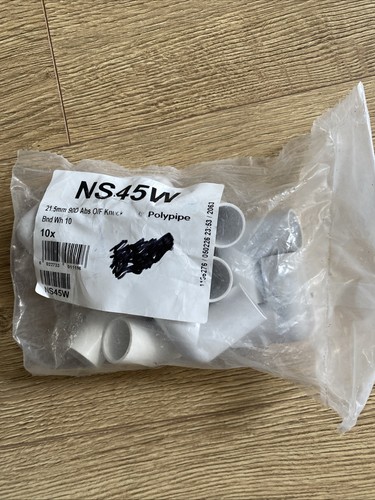 Polypipe ns45w 5mm abs - polypipe, 90°