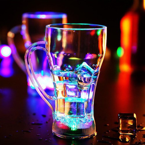 Led light beer mug color - mug,