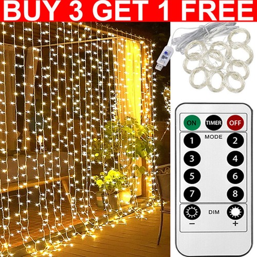 3mx3m 300led curtain fairy - curtain,