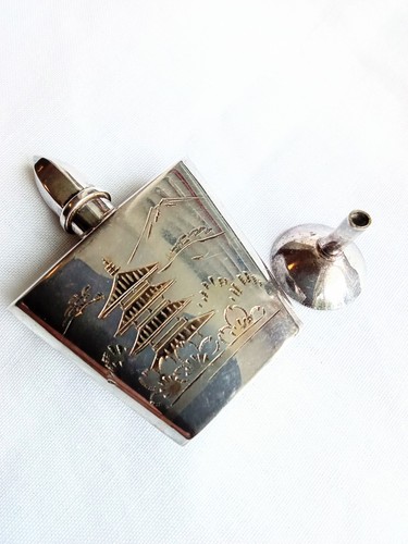 Vintage japanese silver scent - vintage,