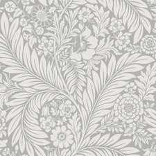 Grey Patterned Wallpaper