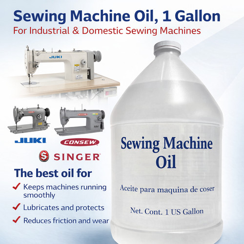Sewing machine oil gallon - oil,