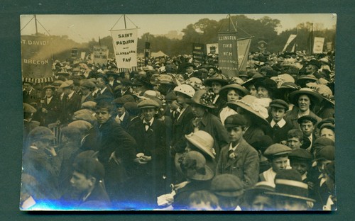 Welsh saints day - gathering, by