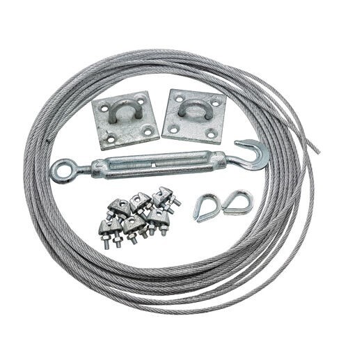 Galvanised steel wire - galvanised, rope