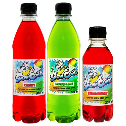 Snow cones syrup candy crush - cones, 'candy