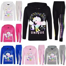 Kids Girls Top Dabbing Unicorn
