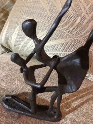 Metal bronze sculpture - bronze,