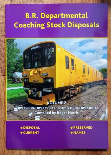 Departmental coaching stock - br,