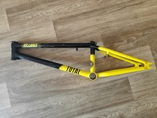 Total Killabee BMX Frame - Black/ Yellow 20.4tt