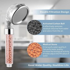 SHOWER HEAD 3 MODE HIGH TURBO