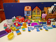 Collection Of 31 Peppa Pig Figures And Playsets