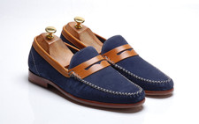 Barker cedar brown navy - /,