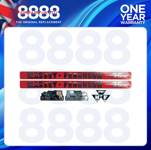 Decal set for - massey, ferguson