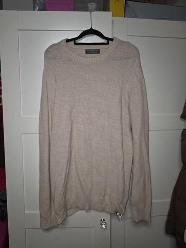 Mens primark beige crew - primark, crew-neck