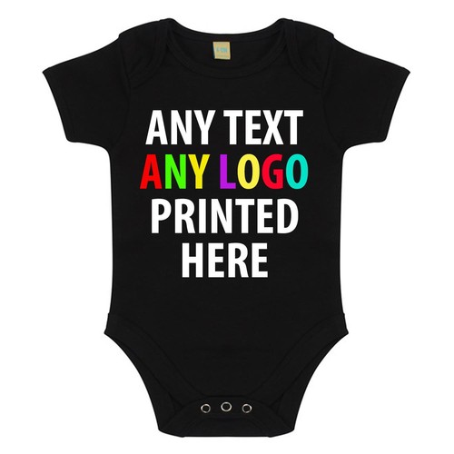 Personalised baby grow - grow, vest