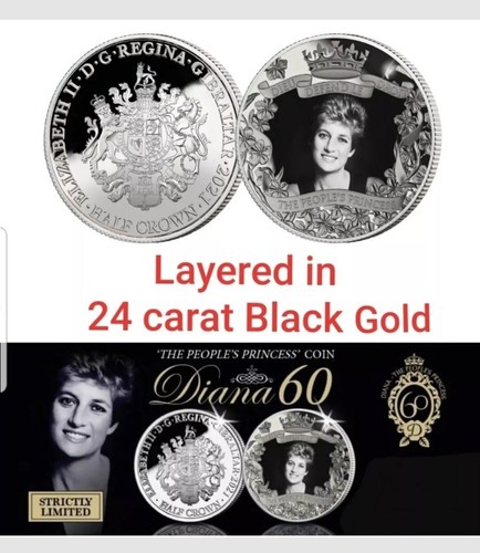 New 24k black gold princess - 24k,