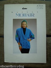 LISTER * MOHAIR * CARDIGAN KNITTING PATTERN * 5457 *