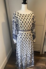 Vintage 1960s/1970s Long Dress From Horrockses Fashions Size 14