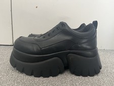 Koi black faux leather - black,