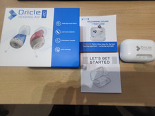 Oricle 2.0 in ear rechargeable hearing aids - new