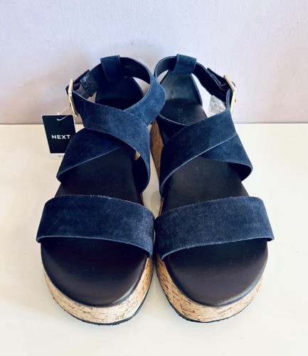 Next navy leather - next,