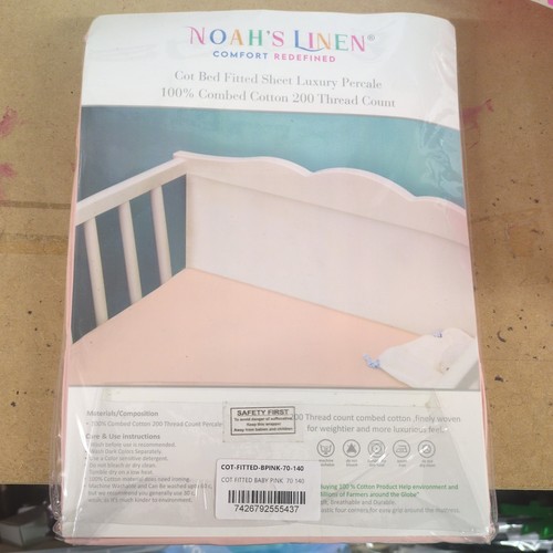 Cot bed fitted - x, sheet