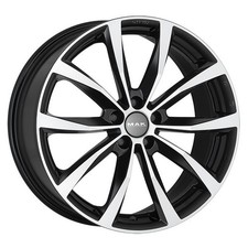 ALLOY WHEEL MAK WOLF FOR VOLKSWAGEN GOLF VIII VARIANT 8X19 5X112 BLACK MIRROR N