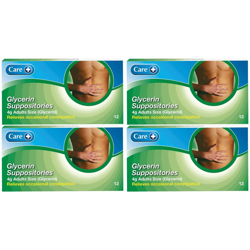 Care glycerin suppositories - care, 4g