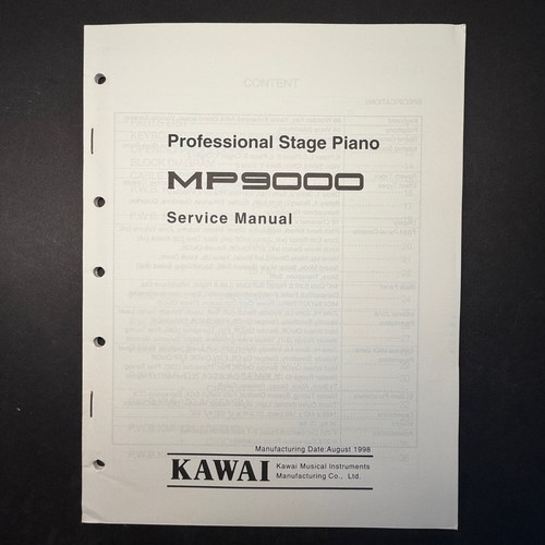 Vintage kawai mp9000 - kawai,