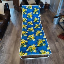 Vintage Folding Sun Lounger
