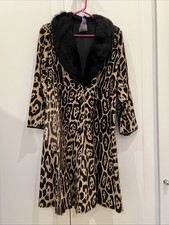 Vintage Leopard Print Coat