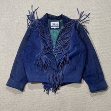 Vintage Suede Fringe Jacket