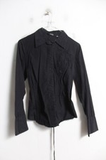 Betty Jackson For Autograph M&S Womens Blouse Black - Size 10 (M25)