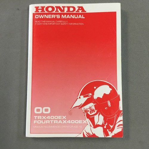 Used 2000 honda trx400ex - used,