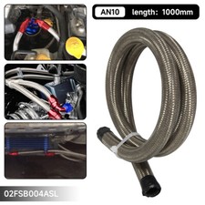 3FT 1M AN10 Stainless Steel