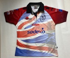 BRITISH ARMY RUGBY Union ARU 2014-2015 jersey shirt Samurai women SIZE 14