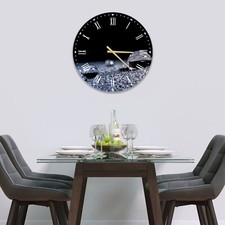 Premier Range Glass Wall Clock in "Various Designs"